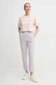 La Petite Française pantaloni PHAREL PFPHAREL violetto SS25