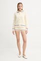 Хлопковые шорты Bally WKN09P бежевый SS25