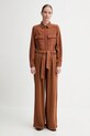 Kalhoty Sessun 25207012 hnědá SS25