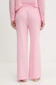 Odzież Melissa Odabash spodnie bawełniane MO.KRISSY różowy