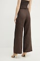 Oblečenie Ľanové nohavice Bardot ENYA 58427PB3 hnedá