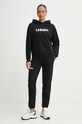 La Mania pantaloni de trening SOUL negru SS25