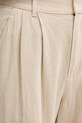 Hollister Co. pantaloni in lino beige KI356.5049.110