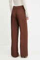 Abbigliamento Marciano Guess pantaloni in lino misto GRETA 5GGB21.7316A marrone