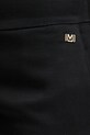 Παντελόνι με λινό μείγμα Marciano Guess GRETA μαύρο 5GGB21.7316A