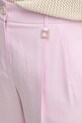 Joop! pantaloni din amestec de in roz 30046413