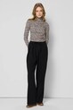 Bizuu pantaloni BAWOS drept negru BAWOS.CZARNY.KWD25