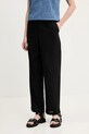 Abercrombie & Fitch pantaloni din in drept negru KI156.5137.900