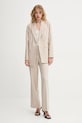 Bruuns Bazaar nadrág BBW4411 bézs SS25