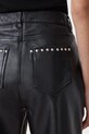 Δερμάτινο παντελόνι AllSaints SAIGE μαύρο W031TC