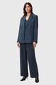 AllSaints pantaloni AVERIE drept albastru W040QC