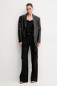 Just Cavalli spodnie 78PAA115.N0463 czarny SS25
