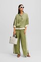 Karl Lagerfeld pantaloni verde A2W10118