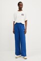 Vans spodnie dresowe VN000MAT7WM1 niebieski SS25