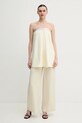 ISABELLE BLANCHE pantaloni IS25SS.P122.T011 bej SS25
