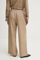 Îmbrăcăminte ISABELLE BLANCHE pantaloni din amestec de in IS25SS.P059.T004 bej