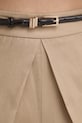 Παντελόνι με λινό μείγμα ISABELLE BLANCHE μπεζ IS25SS.P059.T004