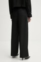 Îmbrăcăminte ISABELLE BLANCHE pantaloni din amestec de in IS25SS.P059.T004 negru