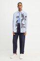 MAX&Co. pantaloni 2516131043200 bleumarin SS25