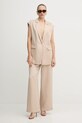 Marc Aurel pantaloni 1688.1000.93438 bej SS25