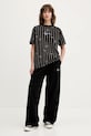 Karl Kani pantaloni de trening 61030062 negru SS25