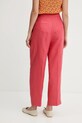 Ρούχα Παντελόνι με λινό μείγμα United Colors of Benetton 45BVDF09B ροζ