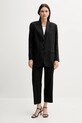 United Colors of Benetton spodnie 4NPHDF09D czarny SS25