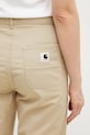 Kalhoty Carhartt WIP Simple Pant béžová I031562.G102