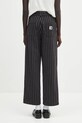 Oblečenie Bavlnené nohavice Carhartt WIP Hendry Pant I034835.2MB02 čierna