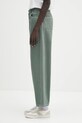 Carhartt WIP spodnie bawełniane Brandon Pant I034837.2M24J zielony SS25