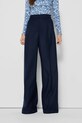 Bizuu pantaloni REBE REBE.GRANATOWY.SS25 bleumarin SS25