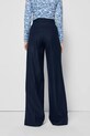 Îmbrăcăminte Bizuu pantaloni REBE REBE.GRANATOWY.SS25 bleumarin