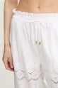 Bombažne hlače za na plažo Melissa Odabash bela MO.IMMY