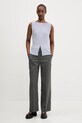 Abercrombie & Fitch pantaloni KI156.5380.907 gri SS25