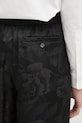 Kenzo pantaloni in seta nero FF52PA0849JR.99