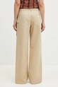 Odzież Kenzo spodnie bawełniane FF52PA1009DL.11 beżowy