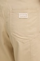Kenzo spodnie bawełniane beżowy FF52PA1009DL.11