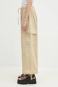 Kenzo spodnie FF52PA1059FI.11 beżowy SS25