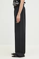 Martine Rose pantaloni tuta di cotone Wide Leg 606JS02002C nero SS25