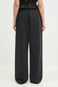 Ρούχα Βαμβακερό παντελόνι Martine Rose Wide Leg 606JS02002C μαύρο