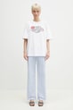 Bavlnené nohavice Fiorucci Striped Logo U02SPBPA299CO01BL02