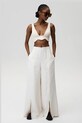Lněné kalhoty Undress Code Fortuna Pants 894 béžová SS25