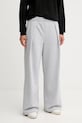Бавовняні штани Lacoste бавовна сірий XF0114