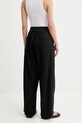 Îmbrăcăminte MMC STUDIO pantaloni LINEN.MMC negru