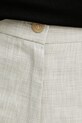 Forte Forte spodnie z domieszką lnu beżowy 13819.my.pants