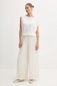 Παντελόνι United Colors of Benetton 4VW95F00C μπεζ SS25