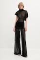 Rick Owens Lilies pantaloni LI01E4334OT nero SS25