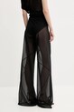 Îmbrăcăminte Rick Owens Lilies pantaloni LI01E4334OT negru