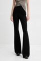 Rick Owens Lilies pantaloni negru LI01E4338JCVS