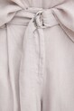 Ленен панталон Sisley сив 4AGHLF06U